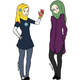 Illustration for article titled Hijab-Wearing Lady Draws Herself As Different Marvel Superheroes